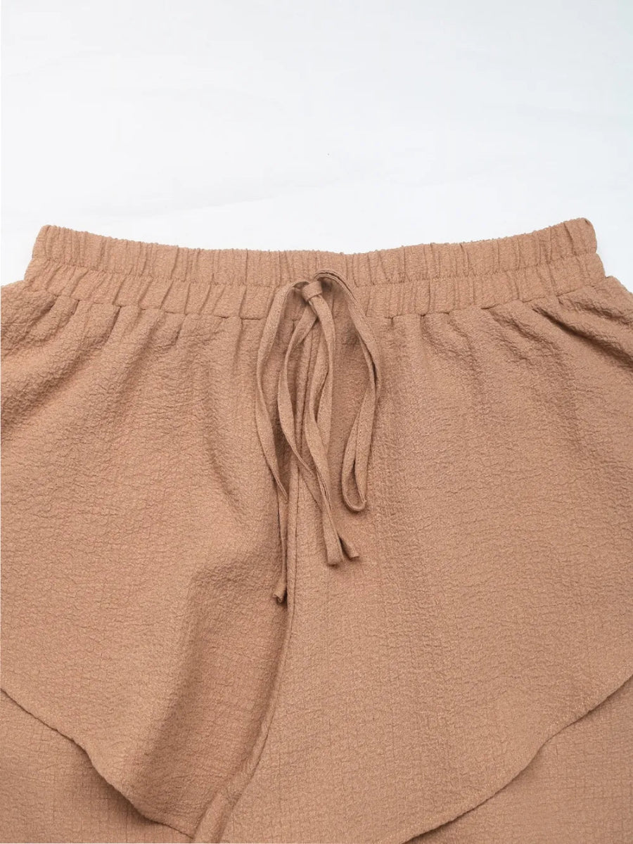 Tied Layered Shorts - Body Central