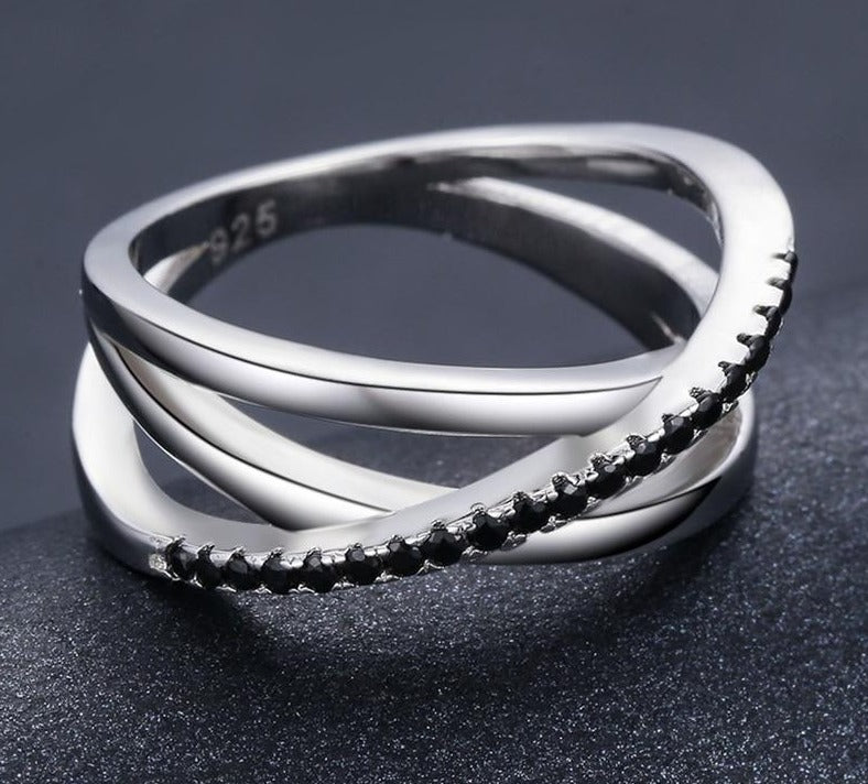 925 Sterling Silver Engagement Spinel Wedding Ring - Body Central