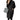 Vest Dress Solid Color Sleeveless Elegant Warm Long - Body Central Store