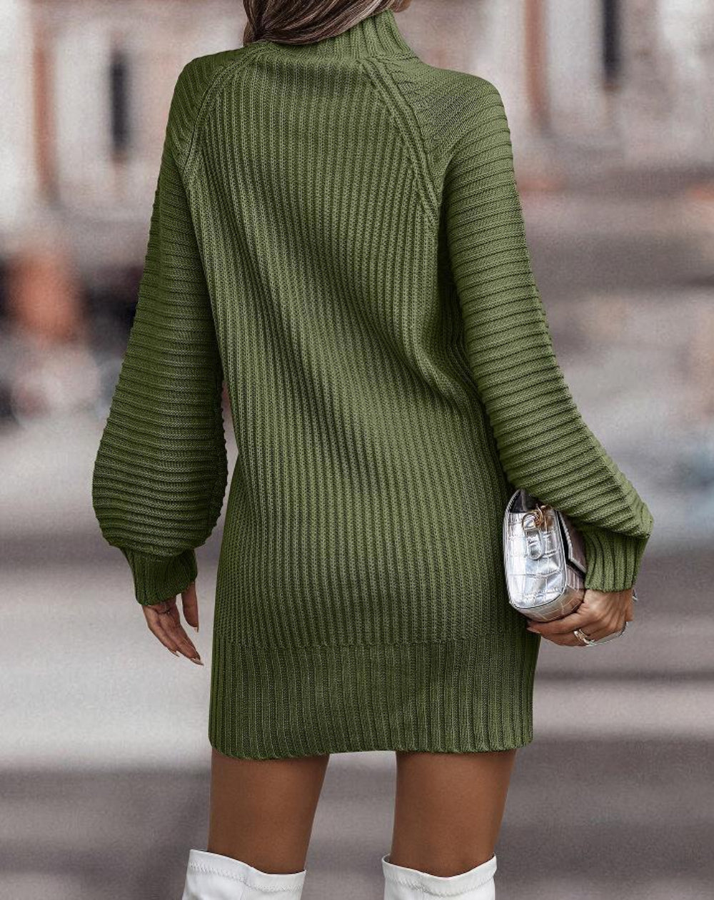Knitted Long Sleeve Slim Elegant Bodycon Mini Dress | Body Central