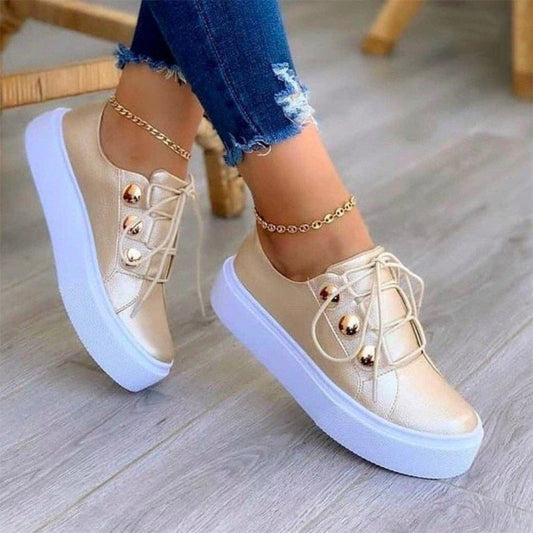 Platform Lightweight Flat Sneakers | Body Central