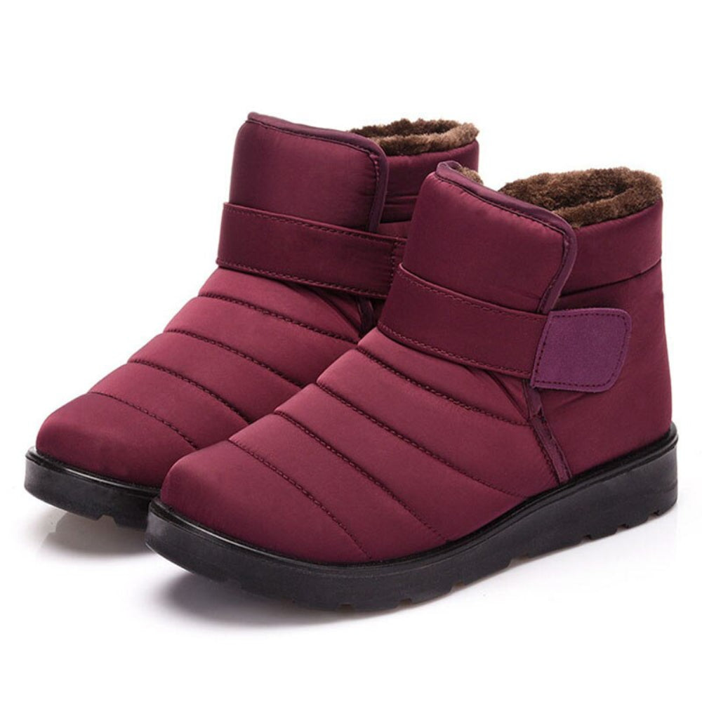 Snow Soft Waterproof Slip On Platform Ankle Boots | Body Central