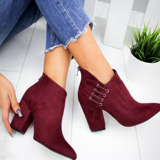 Women Short High Heels Ankle Boots | Body Central