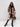 Woolen Plaid Print Retro Coat - Body Central Store