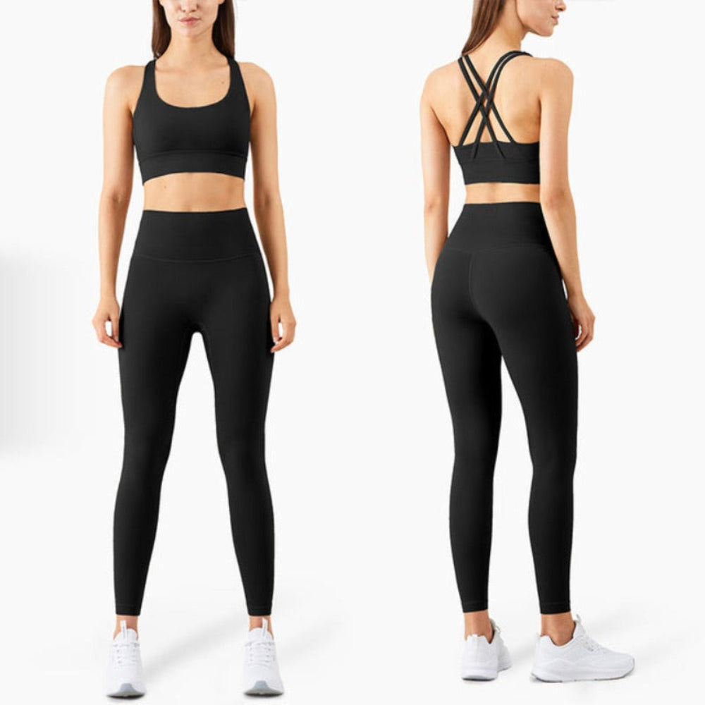 Yoga Fitness Workout High Waist Sportswear Set | Body Central