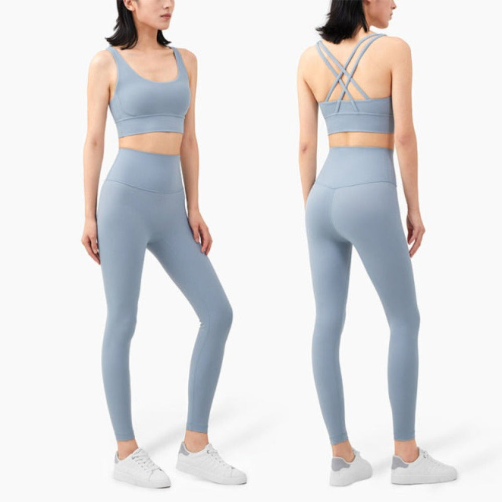 Yoga Fitness Workout High Waist Sportswear Set | Body Central
