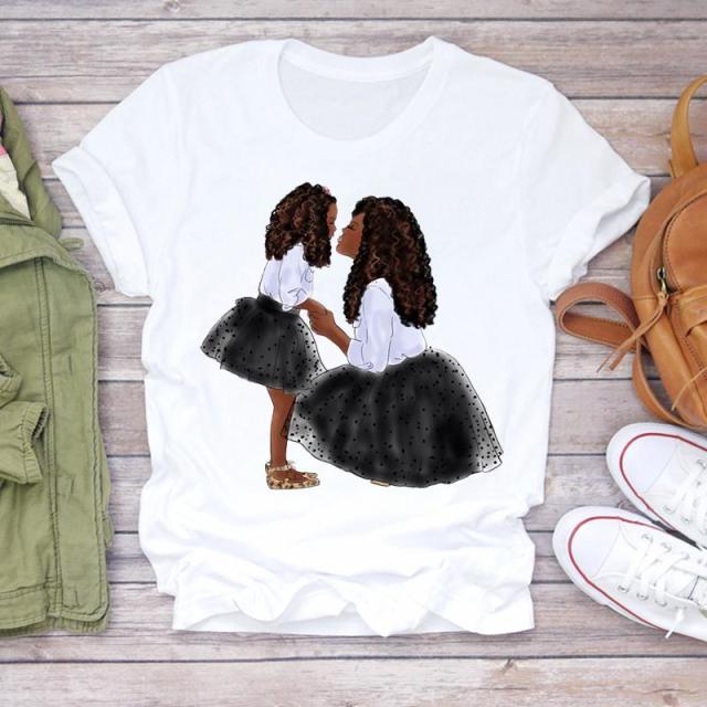 Cartoon Super Mom T-shirt - Body Central