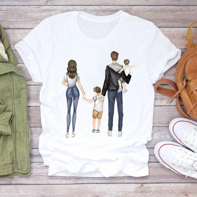 Cartoon Super Mom T-shirt - Body Central