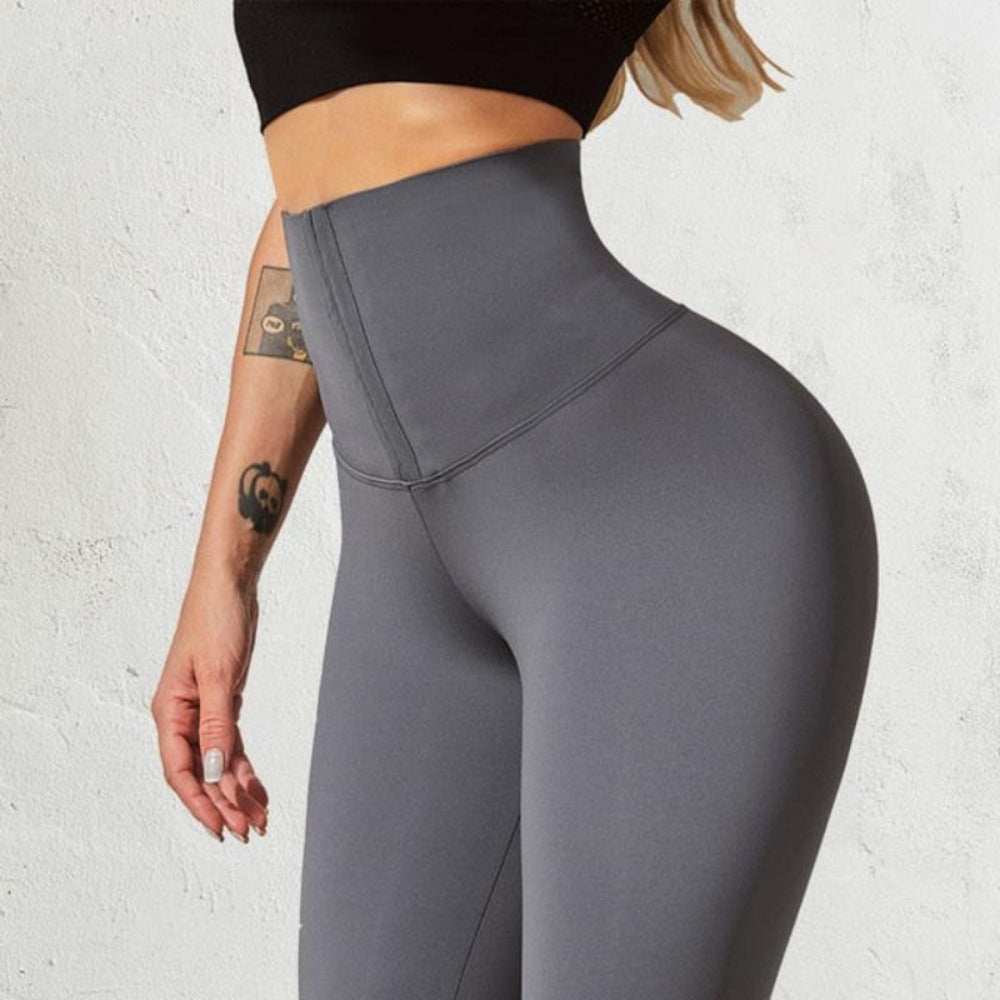 Fitness High Waist Push Up Sports Leggings - Body Central