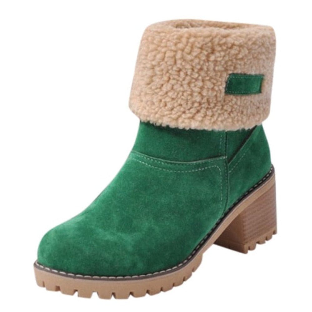 Fur Warm Wool Comfortable Boots - Body Central