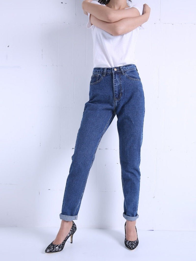 Harem Pants Vintage High Waist Jeans - Body Central