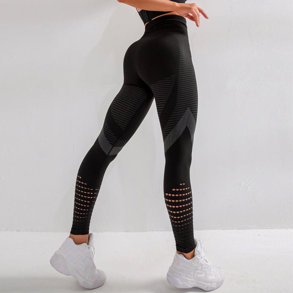 High Waist Fitness Seamless Workout Push Up Leggings - Body Central