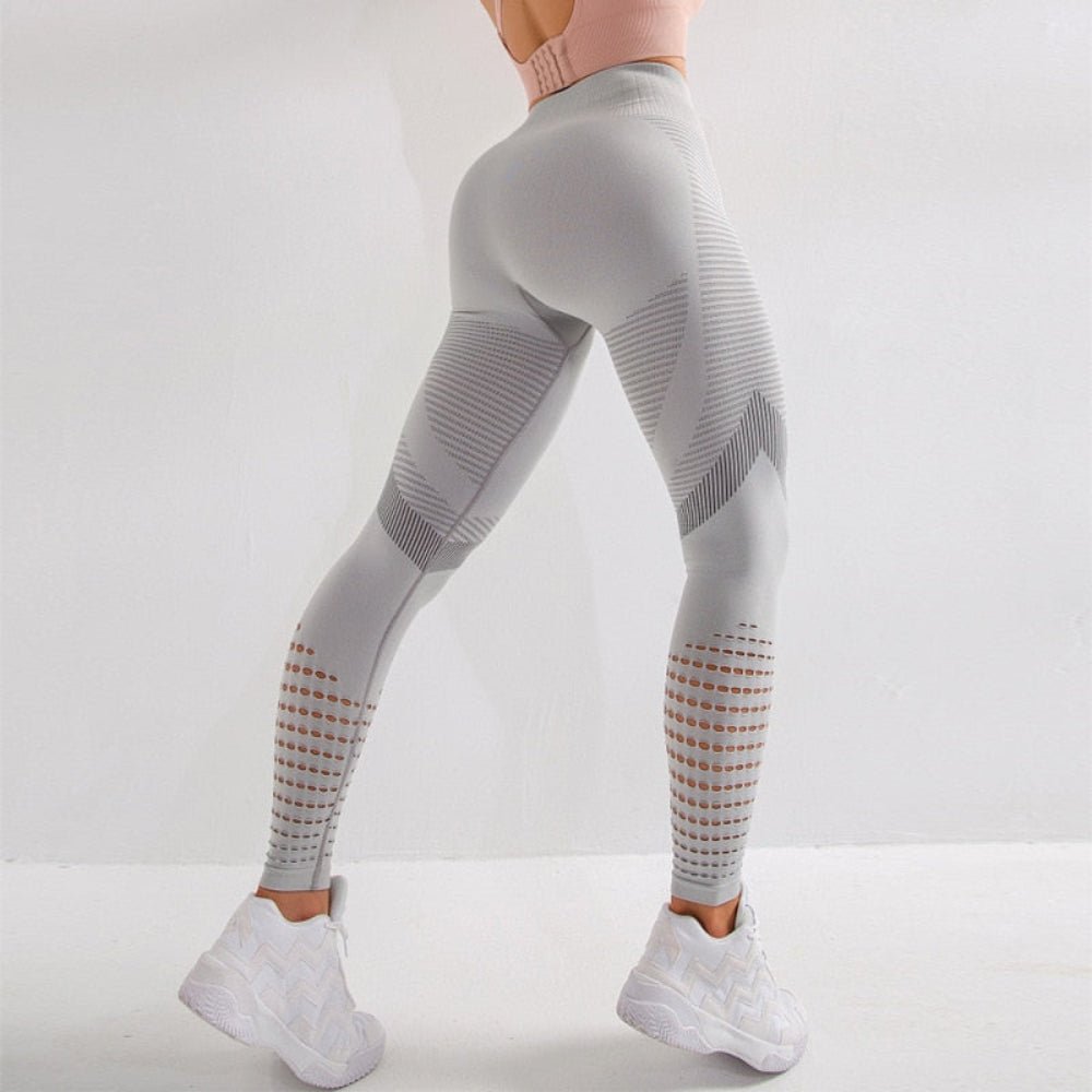 High Waist Fitness Seamless Workout Push Up Leggings - Body Central