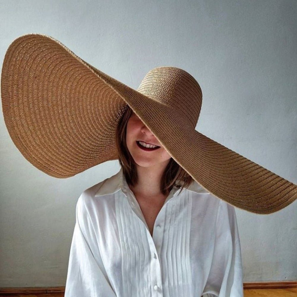Large Brim Sun Hat - Body Central