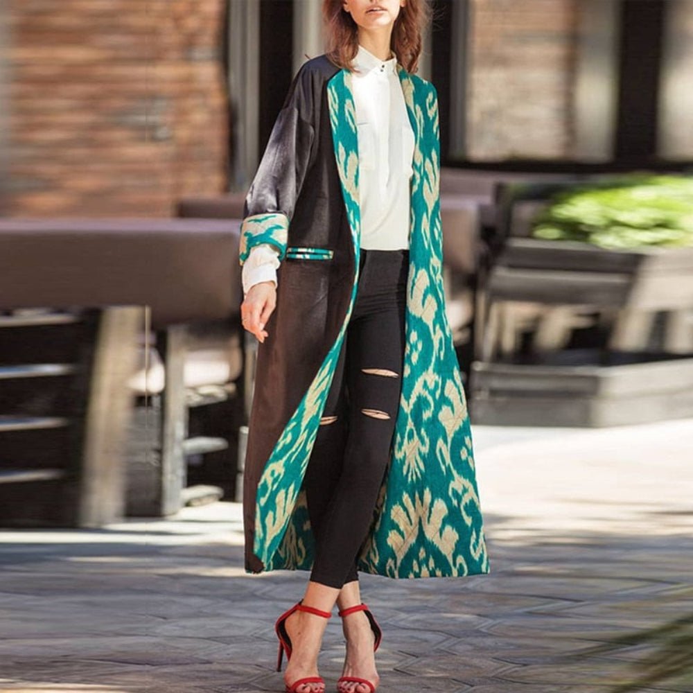 Long Loose Pockets Coat - Body Central