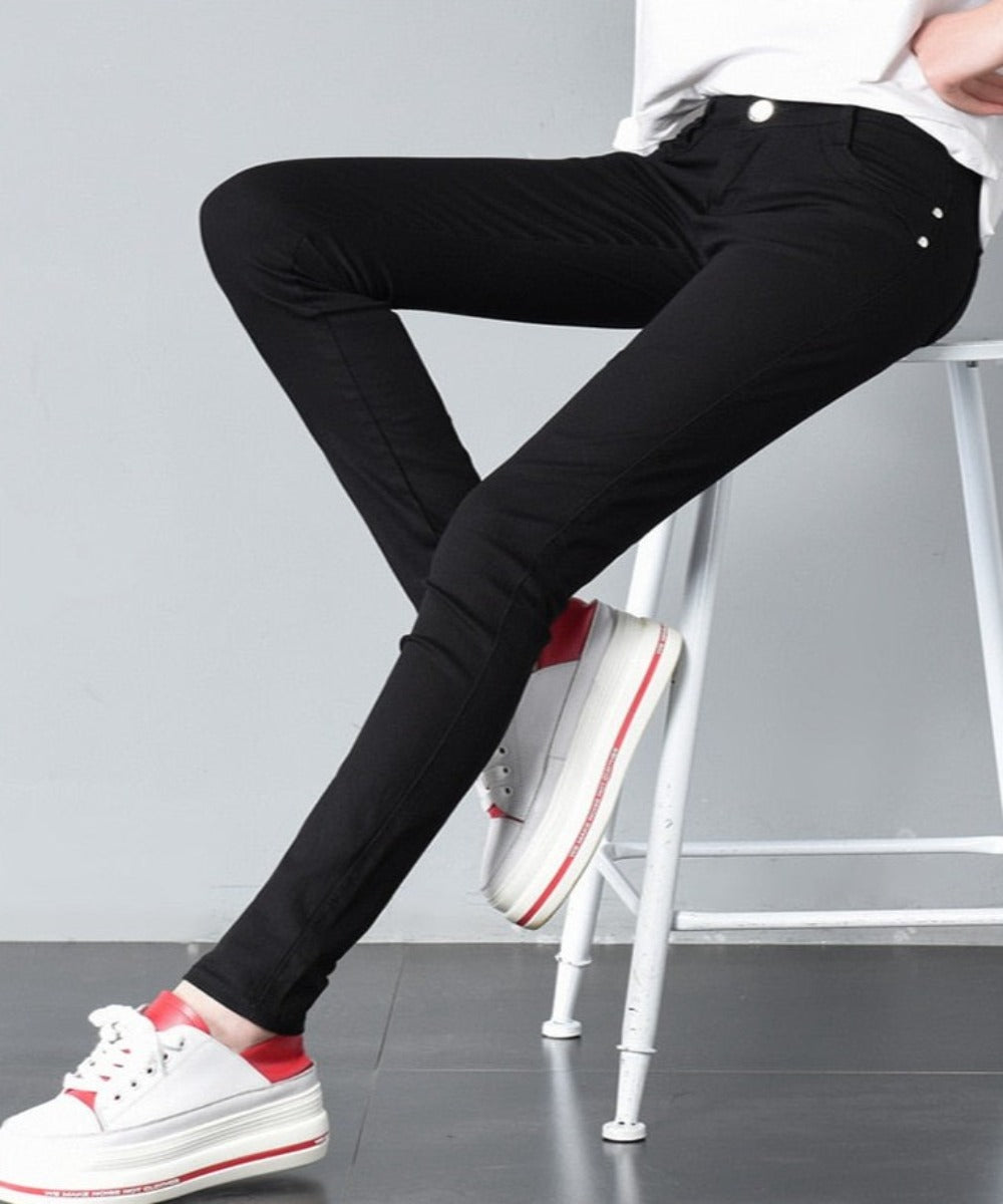 Pencil Skinny Candy Color Slim Pants - Body Central Store