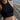 Slim Render Short Top Sexy Women Sleeveless Black/White - Body Central Store