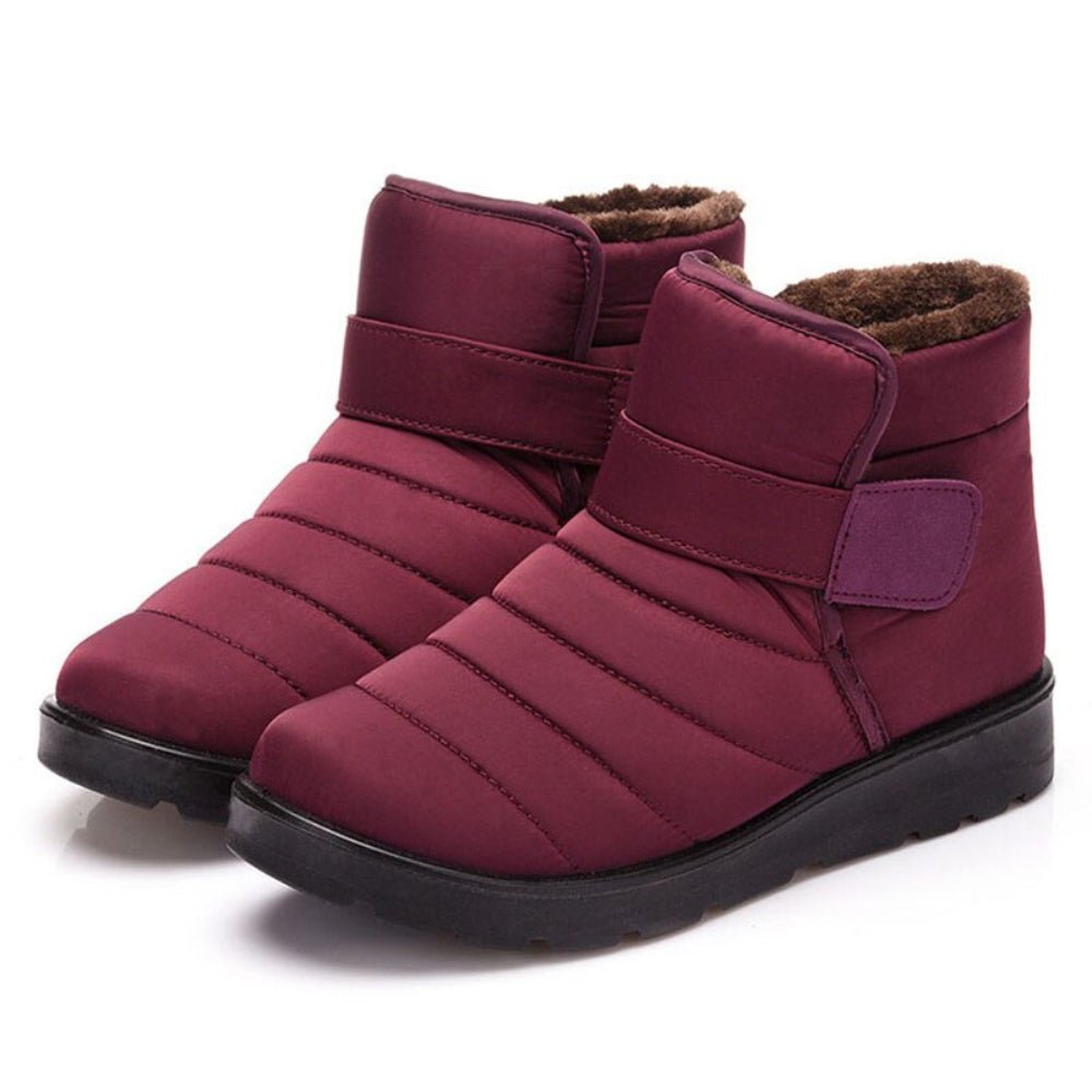 Snow Soft Waterproof Slip On Platform Ankle Boots - Body Central