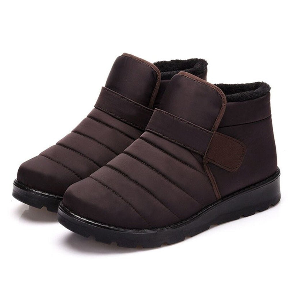 Snow Soft Waterproof Slip On Platform Ankle Boots - Body Central