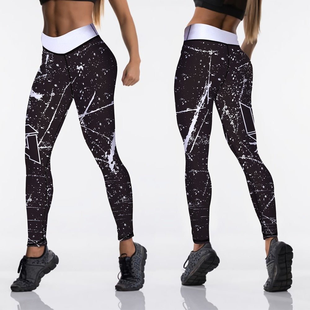 Spandex High Waist Elastic Push Up Strength Leggings - Body Central