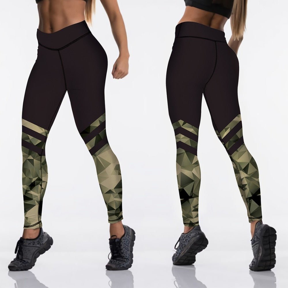 Spandex High Waist Elastic Push Up Strength Leggings - Body Central