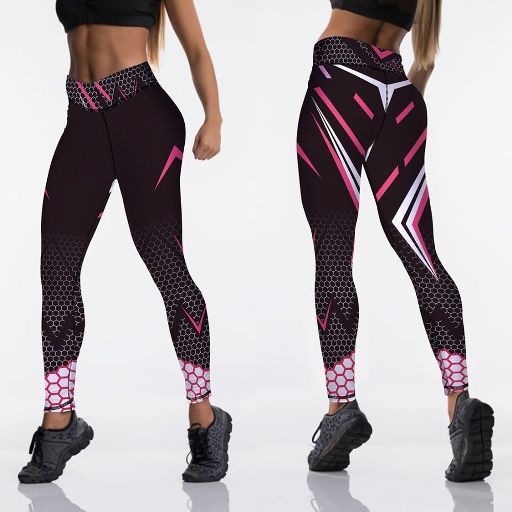 Spandex High Waist Elastic Push Up Strength Leggings - Body Central