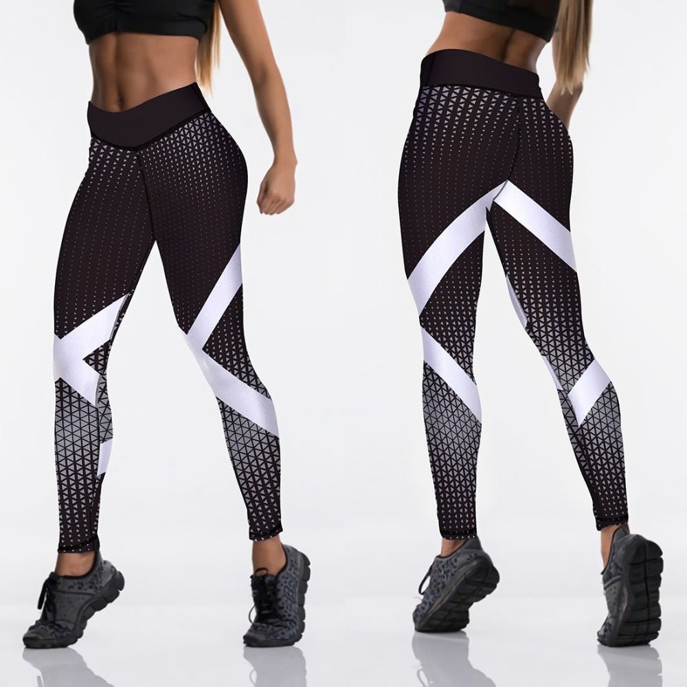 Spandex High Waist Elastic Push Up Strength Leggings - Body Central