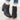 Thick Heel Slip On Ankle Boots - Body Central Store