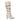 Colorful Snake Skin Boots Women High Heels Thick Mid-calf Boot Distressed Pointed Toe Zip Shoe Pleated Boots Slouch - Body Central Store