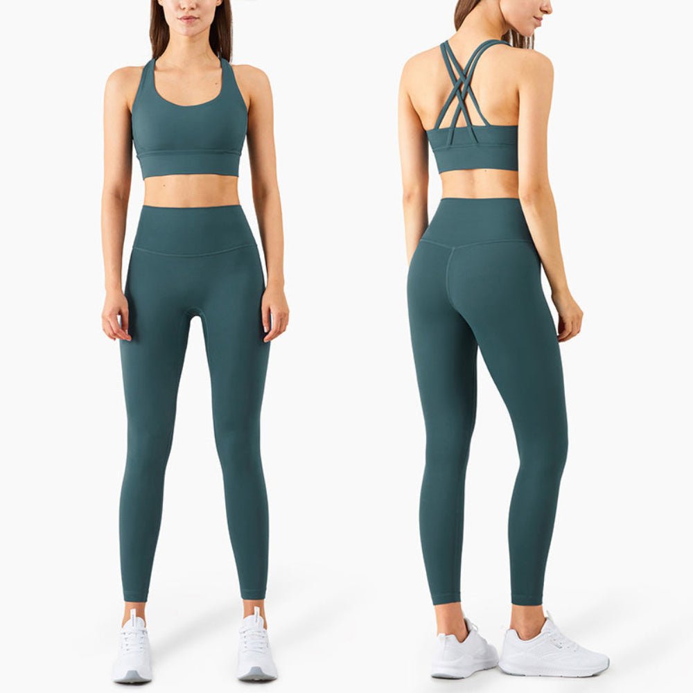 Yoga Fitness Workout High Waist Sportswear Set - Body Central
