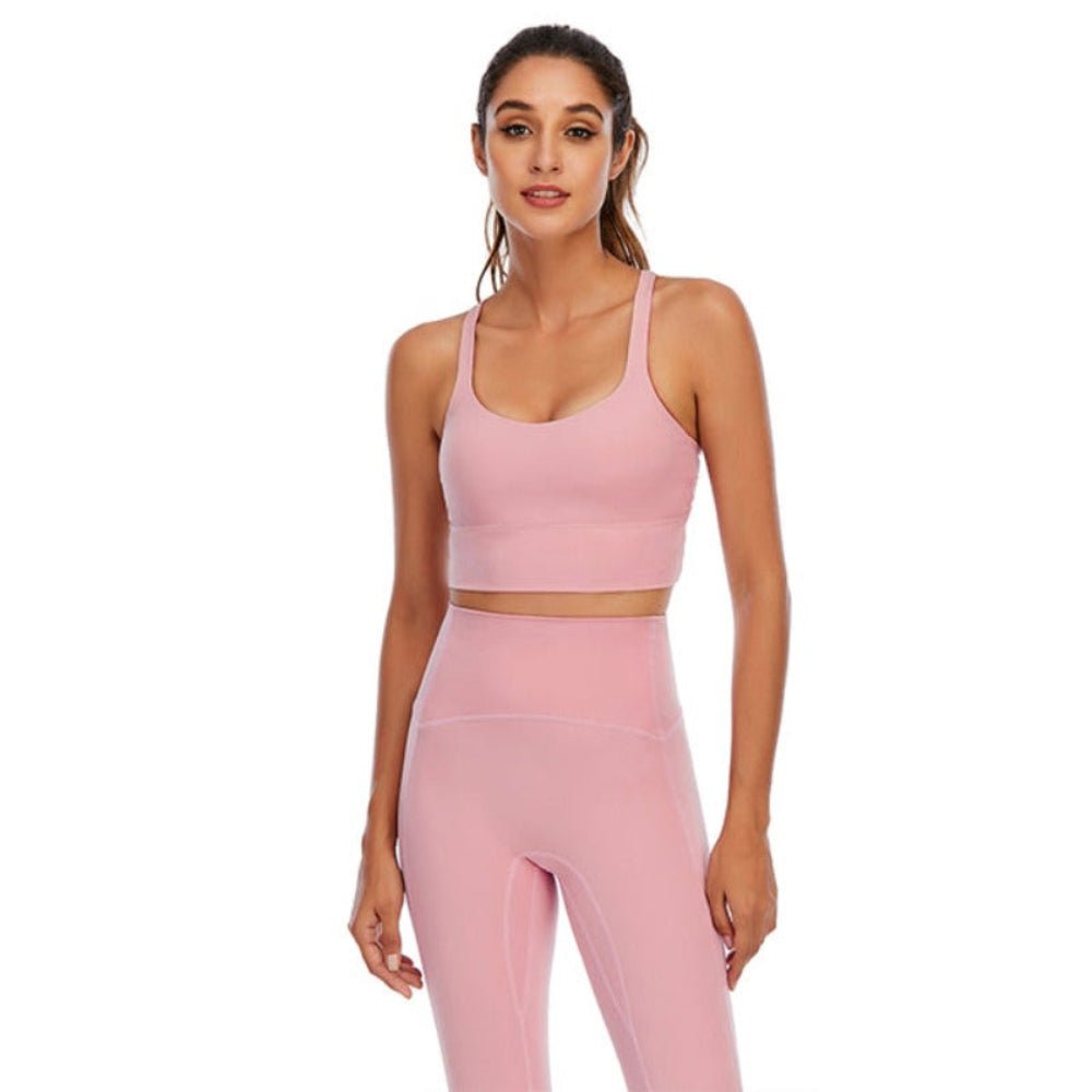 Yoga Fitness Workout High Waist Sportswear Set - Body Central