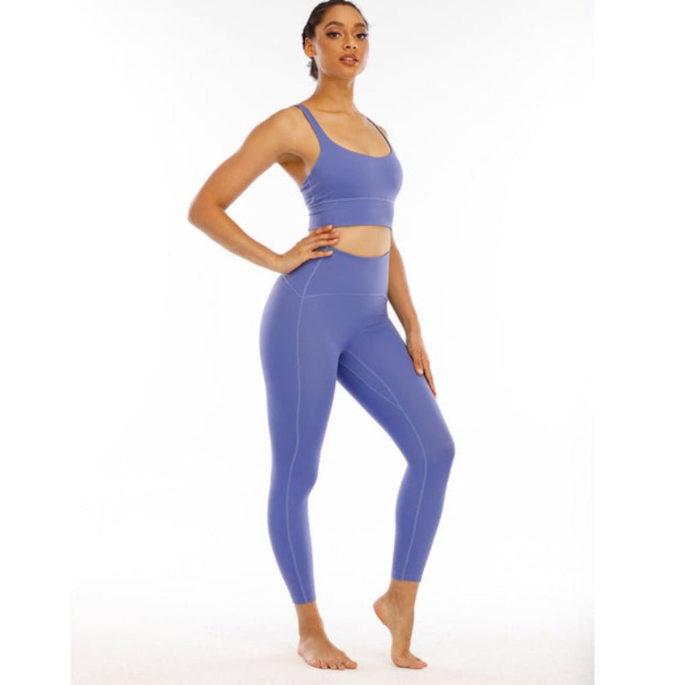 Yoga Fitness Workout High Waist Sportswear Set - Body Central